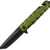 Tac Force TF2028GN Rescue Linerlock - Green Tanto