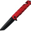 Tac Force TF2028RD Rescue Linerlock - Red Tanto