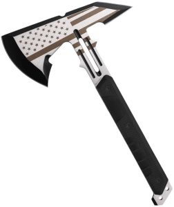 TF2AXEBK.jpg Tac Force Tomahawk Black 12" Tactical Axe Fixed Blade