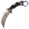 Defcon Jungle Knife Gray Titanium Karambit Fixed Blade