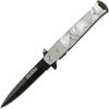 Tac Force TF428P Linerlock Assisted - White Acrylic