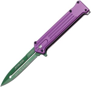 Tac Force Joker Fantasy Linerlock - Purple Aluminum