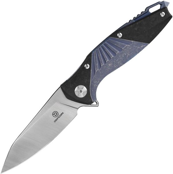 Defcon JK Mako Framelock Folding Knife CPM S35VN Titanium