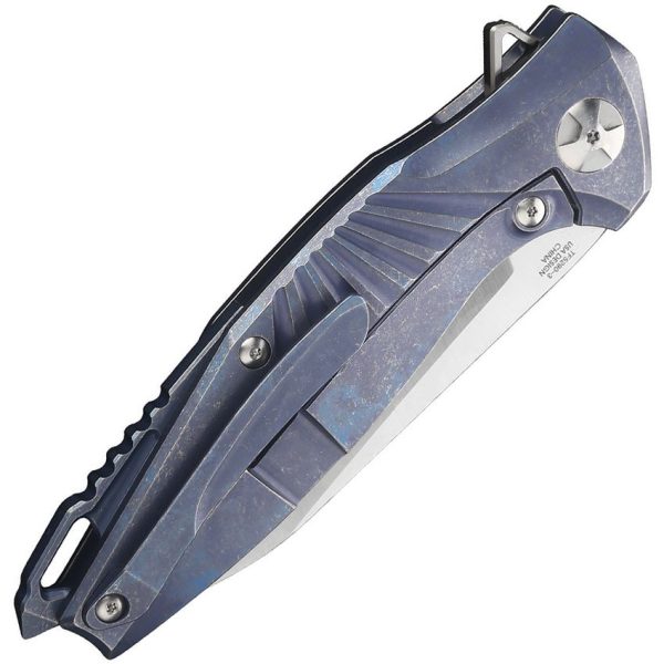 Defcon JK Mako Framelock Folding Knife CPM S35VN Titanium
