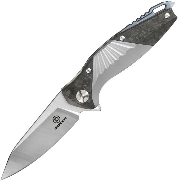 Defcon JK Mako Framelock CPM S35VN Titanium Folding Knife