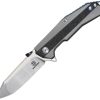 Defcon Atlas Framelock Gray Titanium Modified Tanto Blade