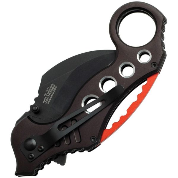 Tac Force Karambit Linerlock Black A/O