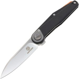 Defcon JK Series Leverage Lock Black Micarta Folding Knife