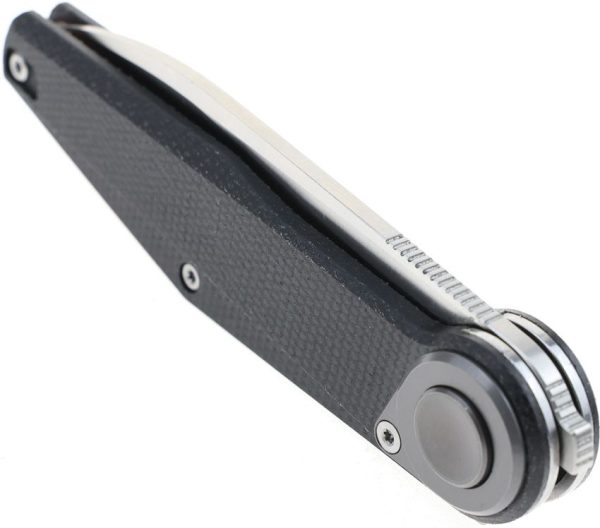 Defcon JK Series Leverage Lock Black Micarta Folding Knife