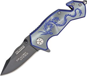 Tac Force Dragon Strike Rescue Linerlock - Blue A/O