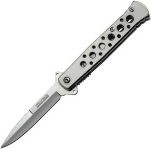 Tac Force Stiletto A/O Assisted Opening Knife - Stainless