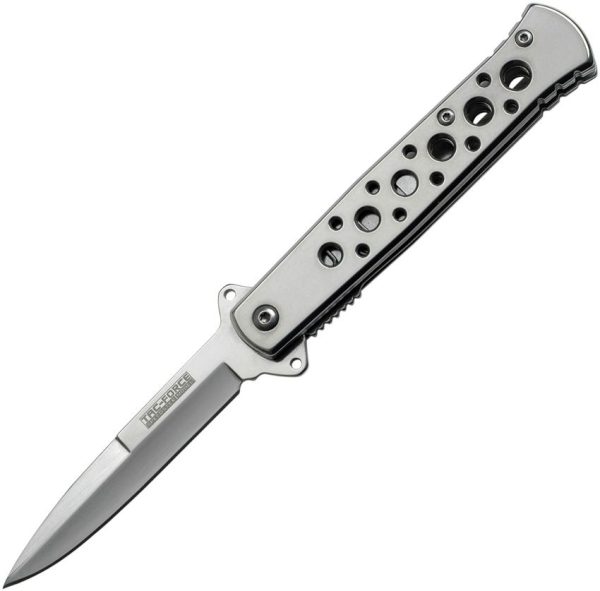 TF698SL.jpg Tac Force Stiletto A/O Assisted Opening Knife - Stainless