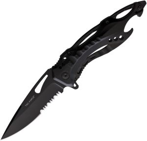 Tac Force Linerlock A/O Black - Aluminum Handle