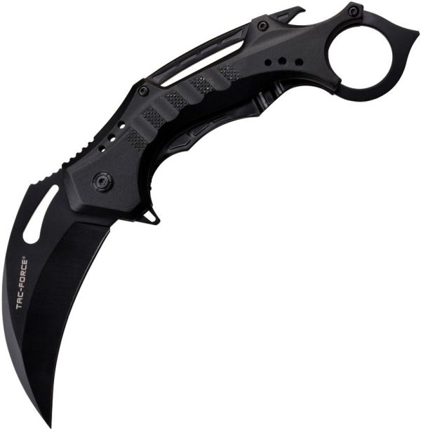 Tac Force Karambit Linerlock A/O - Black Handle