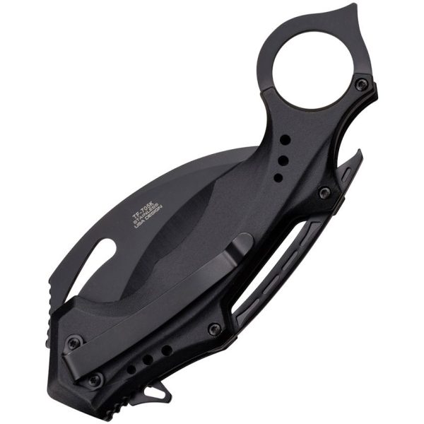 Tac Force Karambit Linerlock A/O - Black Handle