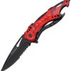 Tac Force TF705RC Linerlock A/O Red Camo - Serrated
