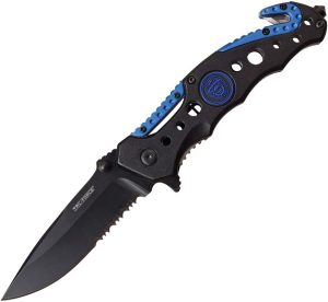 Tac Force TF723BL Linerlock Police Assisted Blue