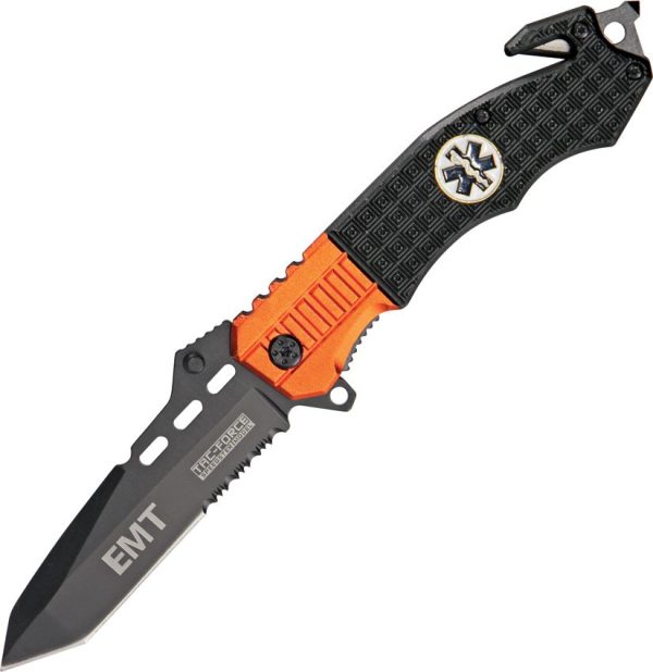 Tac Force TF740EM EMT Linerlock Assisted Orange