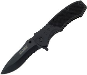 Tac Force TF800 Linerlock Assisted Black Checkered