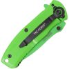 Tac Force Framelock A/O Green Assisted Opening Knife