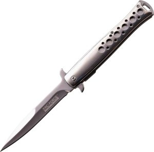 Tac Force TF884 Chrome Mirror Assisted Opening Knife