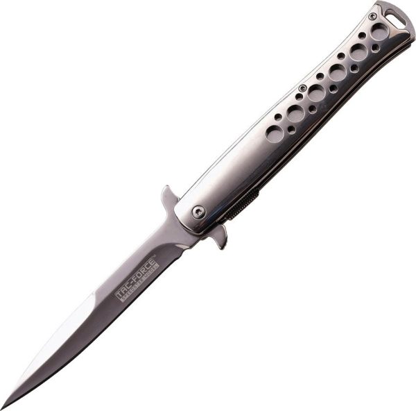 Tac Force TF884 Chrome Mirror Assisted Opening Knife