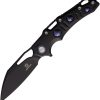 Defcon Gravity Framelock Black M390 Folding Knife Titanium