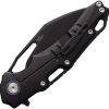 Defcon Gravity Framelock Black M390 Folding Knife Titanium