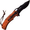Tac Force TF936BW Pakkawood Assisted Linerlock - Black Blade