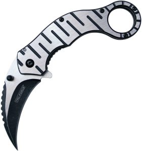 Tac Force TF952SW Framelock Karambit Stonewash