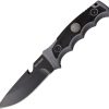 Tac Force Tactical Fixed Blade Gray 4.5" 3Cr13 Stainless Steel