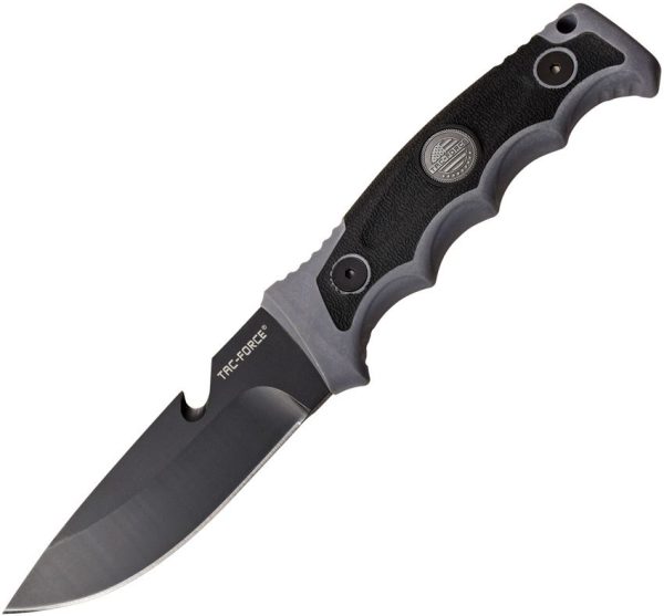 Tac Force Tactical Fixed Blade Gray 4.5" 3Cr13 Stainless Steel