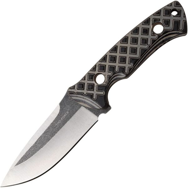 Tac Force Fixed Blade Tan 4" 3Cr13 Stainless G10 Handle