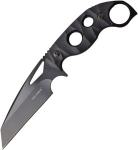 Tac Force Fixed Blade - Black G10 4 inch
