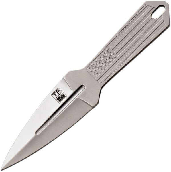 Tac Force Flag Neck Knife 2in Double Edge