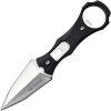 Tac Force Fixed Blade Spear 2.5in Black Nylon