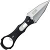Tac Force Fixed Blade Spear 2.5in Black Nylon