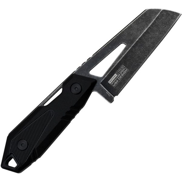Tac Force Fixed Blade Wharncliffe 4in Black