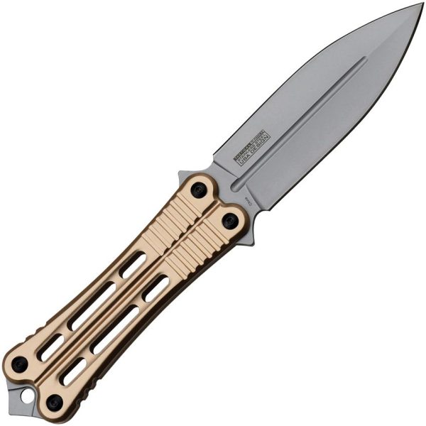 Tac Force Fixed Blade Spear 4.75in Bronze