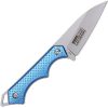 Tac Force Reverse Tanto Fixed Blade Blue Handle