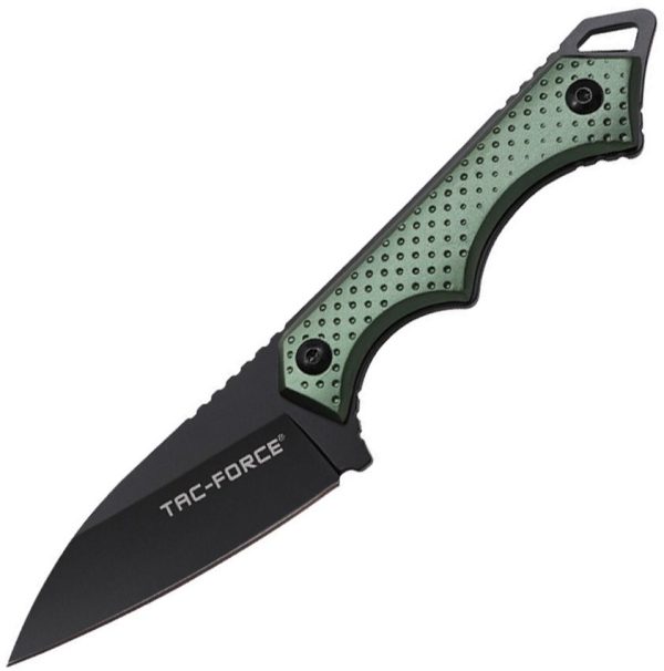 Tac Force Reverse Tanto Fixed Blade Green Handle