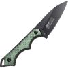 Tac Force Reverse Tanto Fixed Blade Green Handle