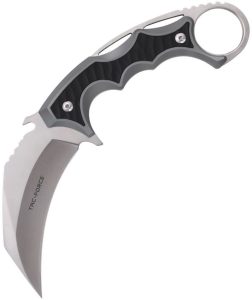 Tac Force Fixed Blade Gray 3Cr13MoV Stainless Hawkbill Knife