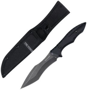 Tac Force Fixed Blade Black 3Cr13MoV Stainless Steel G10 Handle