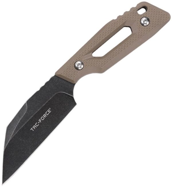 Tac Force Fixed Blade Wharncliffe Tan G10