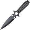 Tac Force Fixed Blade Dagger Gray Wood 5.63in