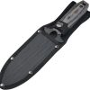 Tac Force Fixed Blade Dagger Gray Wood 5.63in