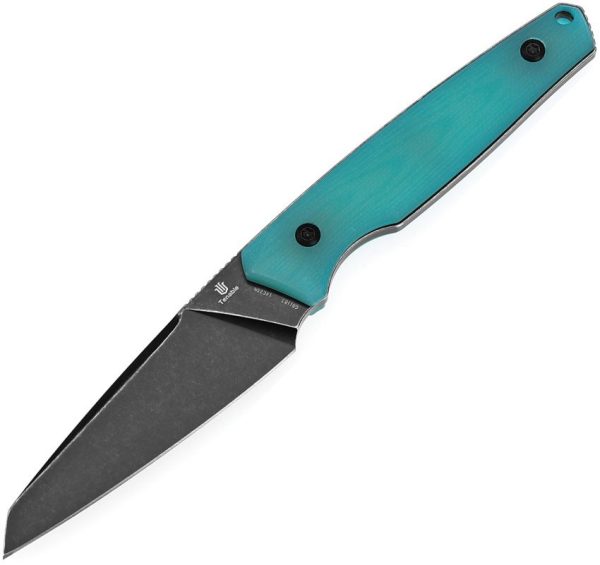 Tenable Parr Fixed Blade Tiffany G10 14C28N Sheepsfoot Knife