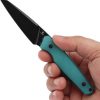 Tenable Parr Fixed Blade Tiffany G10 14C28N Sheepsfoot Knife