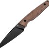 Tenable Parr Fixed Blade 14C28N Sandvik Brown Micarta Knife